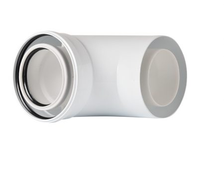 Отвод 90 град. Ø110/160 мм Ø110 мм - ПП, Ø160 мм АЛ Отвод 90 град. Ø110/160 мм Ø110 мм - ПП, Ø160 мм АЛ